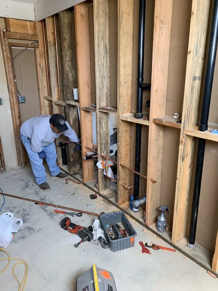 Commercial rough-in plumbing for Commercial Plumbing in Gastonia